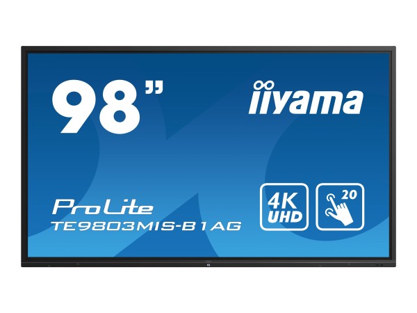 iiyama ProLite TE9803MIS-B1AG, 247,7cm (98''''), Infrarot, 4K, schwarz, Android