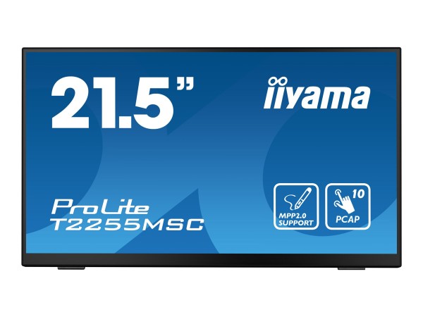 IIYAMA ProLite T22XX, 54,6cm (21,5''''), Full HD, USB, Kit (USB), schwarz