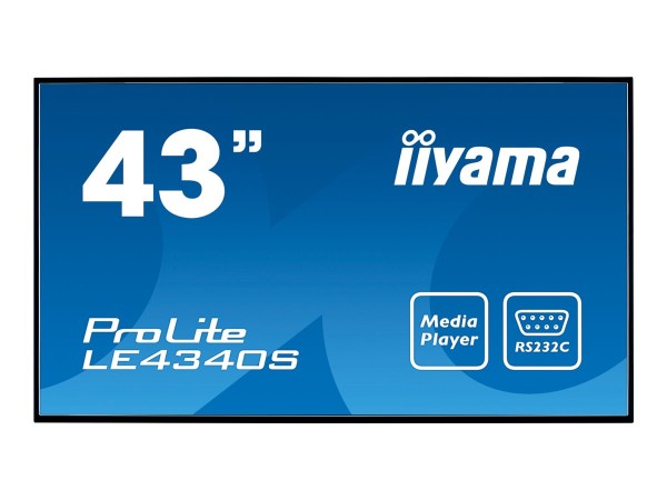 iiyama ProLite LE4340S-B1, 109,2cm (43''''), Full HD, schwarz