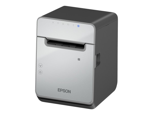 EPSON TM-L100, 8 Punkte/mm (203dpi), Cutter, linerless, USB, Lightning, Ethernet, schwarz
