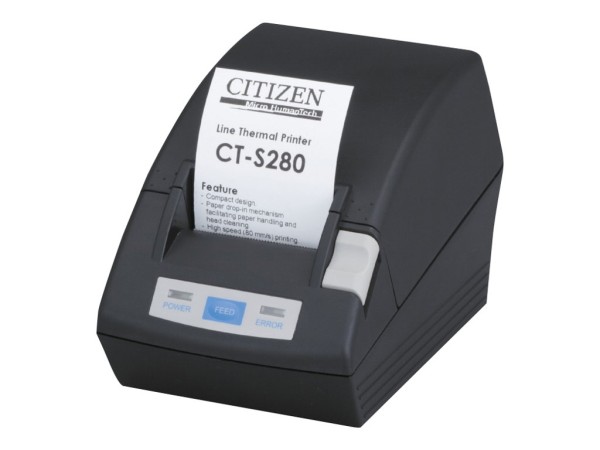 Citizen CT-S280, USB, 8 Punkte/mm (203dpi), schwarz