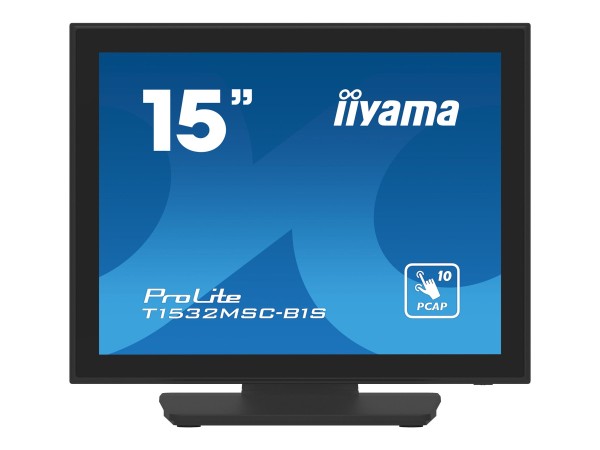 IIYAMA ProLite T15XX, 38,1cm (15''''), Projected Capacitive, Kit (USB), schwarz