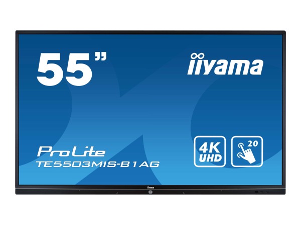 iiyama ProLite TE5503MIS-B1AG, 139cm (55''''), Infrarot, 4K, schwarz, Android